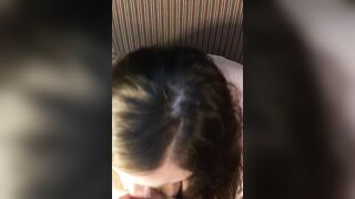 See me Deep Throat and let him Cum all over my Mouth and