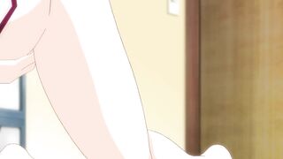 Eighteen boy is seduced at home by his thin pure