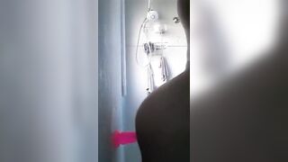 Fun inside the Shower with Sex Toy