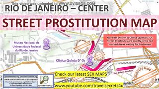 Rio de Janeiro, Brazil, Sex Map, Outdoor, Public, Machine Plowed,