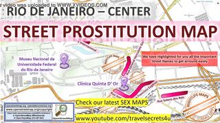 Rio de Janeiro, Brazil, Sex Map, Outdoor, Public, Machine Plowed,