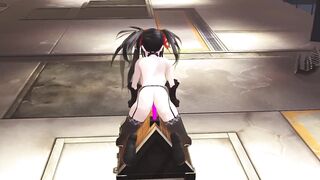 Kurumi's duplicates are having fun on their own