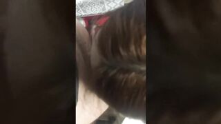 Curvy Dark Hair Fucks Hubby with Pocket Twat