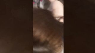 Curvy Dark Hair Fucks Hubby with Pocket Twat