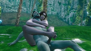 [RESIDENT EVIL] Леди Димитреску Devils Pedicure Compilation [3d Hentai]