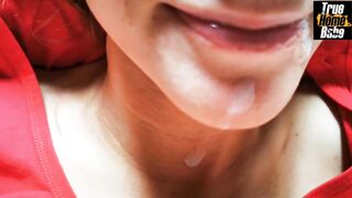 TrueHomeBabe - 36 Loads for little Cum Skank 60FPS