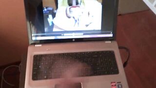 CUMSHOTS INSIDE THE LINGERIE OF MY OLDER FIANCE, HISPANIC MOTHER,