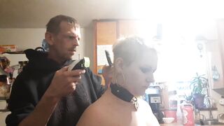 Baldbabey Gets a Haircut inside Panties