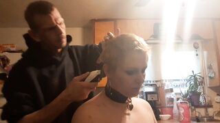 Baldbabey Gets a Haircut inside Panties