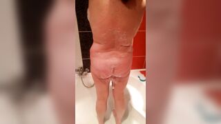 BBW goes to take a Shower before Sex
