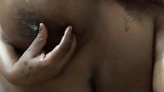 Big Tit BBW Queen Grind Oil on her Jugs