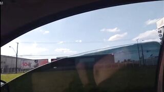 Fell inside the goddess net having sex and exhibitionism into