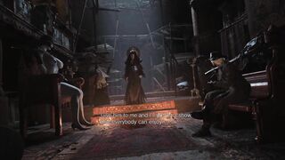 Resident Evil 8 - Naked Lady Dimitrescu Resident Evil Village: Tall Vampire
