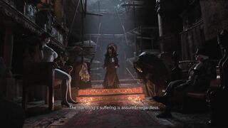 Resident Evil 8 - Naked Lady Dimitrescu Resident Evil Village: Tall Vampire