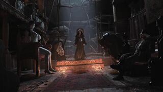 Resident Evil 8 - Naked Lady Dimitrescu Resident Evil Village: Tall Vampire