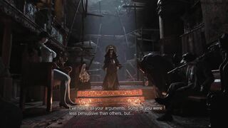 Resident Evil 8 - Naked Lady Dimitrescu Resident Evil Village: Tall Vampire