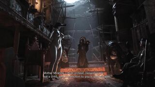 Resident Evil 8 - Naked Lady Dimitrescu Resident Evil Village: Tall Vampire