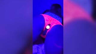 African Light Booty Plug Strip Tease