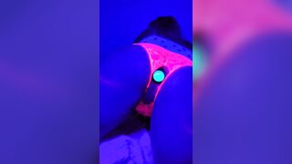 African Light Booty Plug Strip Tease