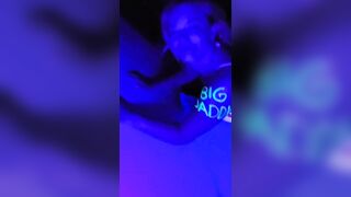 African Light Booty Plug Strip Tease