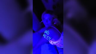 African Light Booty Plug Strip Tease