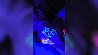 African Light Booty Plug Strip Tease