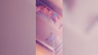 sexy Freaky Fit Blone Long Titted and Butt Mif Shows you everything