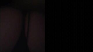 Blindfolded college skank blows cock after party