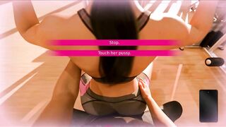 Duality-Long Booty Boobies inside Gym