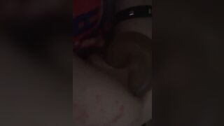 Filling both Slutty little Holes for Hotwife