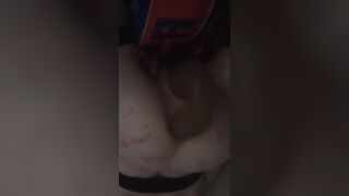 Filling both Slutty little Holes for Hotwife