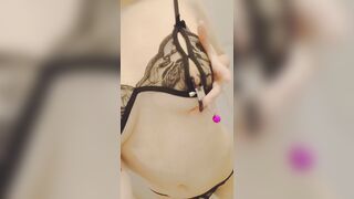 肉便器ユキ 乳首いじり 乳首クリップ