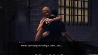 Jessica O Neils Rough-Public Boned with Hubby