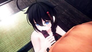 Mmd Bully Bj the Huge Loser he Feel Shame after getting Sloppy