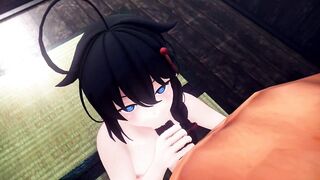 Mmd Bully Bj the Huge Loser he Feel Shame after getting Sloppy