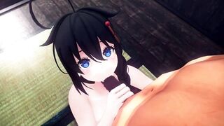Mmd Bully Bj the Huge Loser he Feel Shame after getting Sloppy