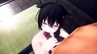 Mmd Bully Bj the Huge Loser he Feel Shame after getting Sloppy