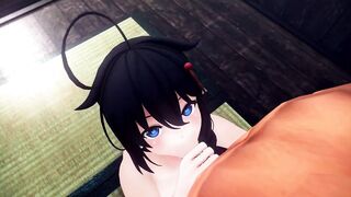 Mmd Bully Bj the Huge Loser he Feel Shame after getting Sloppy