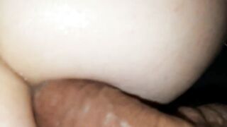 hot Eighteen Takes a Long Dick inside her Butt and Bounces on
