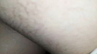 hot Eighteen Takes a Long Dick inside her Butt and Bounces on