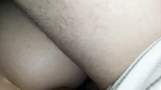 hot Eighteen Takes a Long Dick inside her Butt and Bounces on
