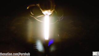 Gagging on the Light (Rimjob, Face Fucking, and BONDAGE Public into the