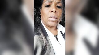 JusAgirl- EXHIBITIONIST Driving Mercedes Luxury Sprinter Limousin