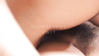 eastern Dark Haired Groaning on her Twat
