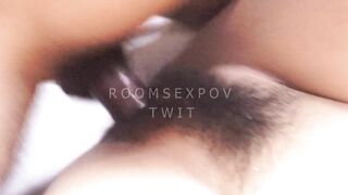 eastern Dark Haired Groaning on her Twat