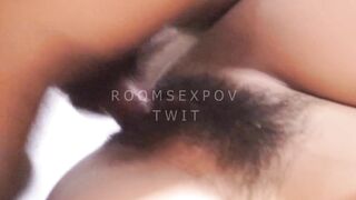eastern Dark Haired Groaning on her Twat