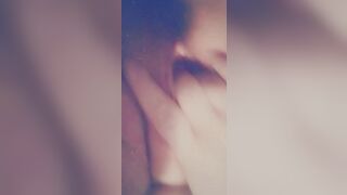 Needy Bimbo Massage her Chubby Soak Twat