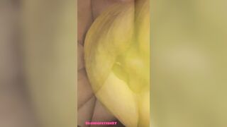 He Fuck me and Filled my Twat with Cum point of view