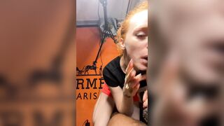 NOISY AND SLOPPY ORAL SEX