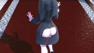 Mmd R18 Haku the Nun with Silver Hair Vagina Masturbate Fap Challenge